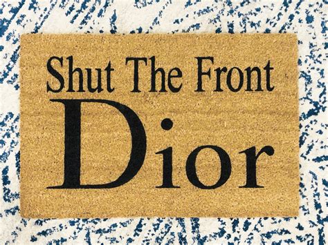 dior door mat